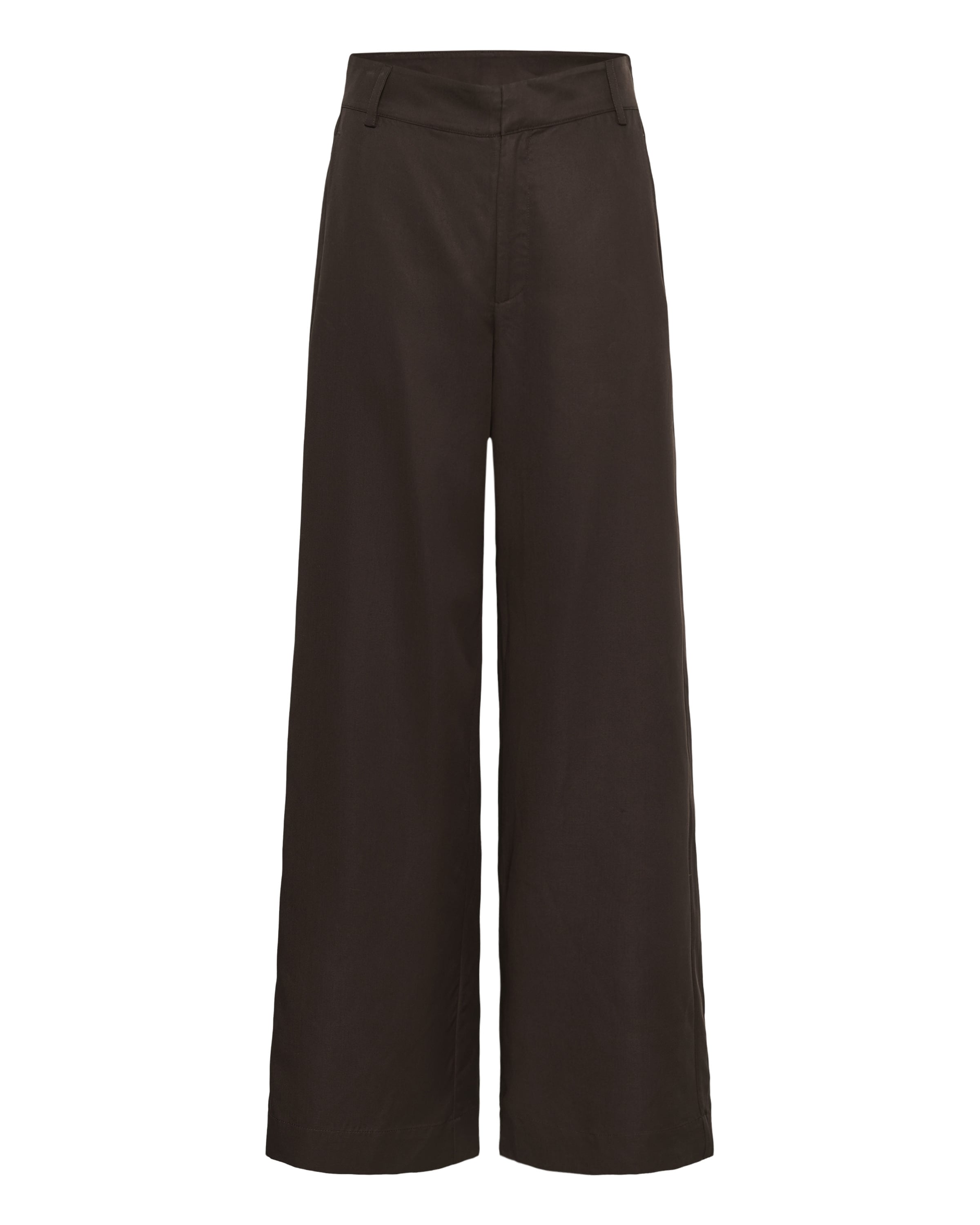 My Essential Wardrobe Wide Leg Bukser 'MWJojo' i brun: forside