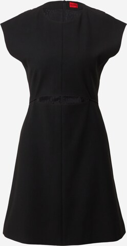 HUGO Sukienka 'Kevinas' w kolorze czarny: przód