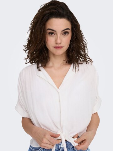 Camicia da donna 'Paula' di ONLY in bianco