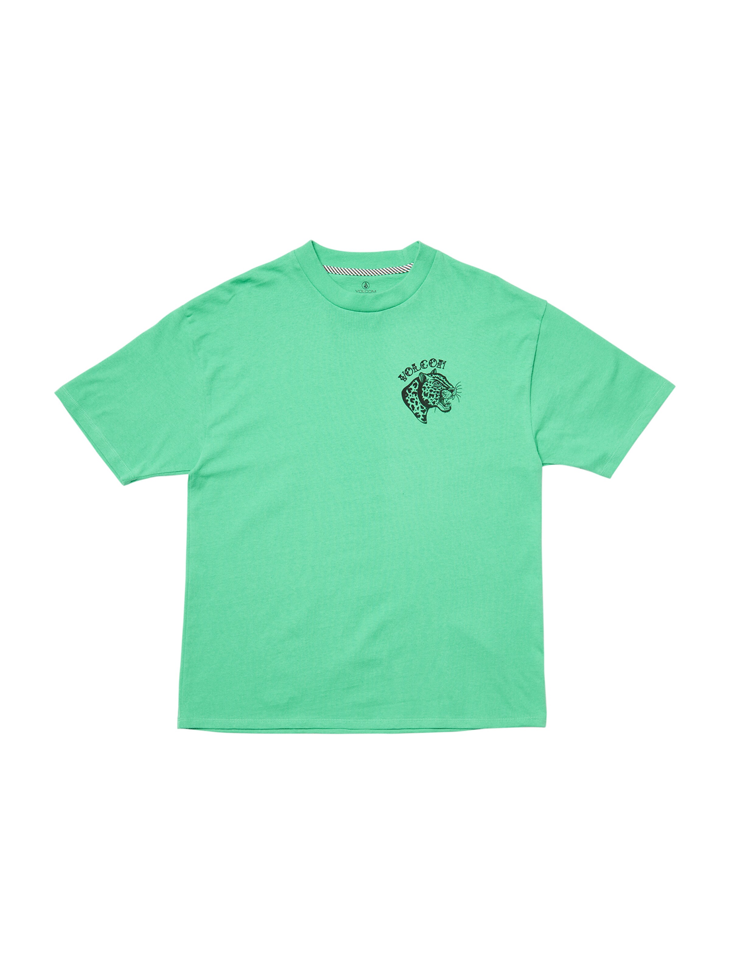 Volcom Shirt ' DOWNTOWN ' in Green: front
