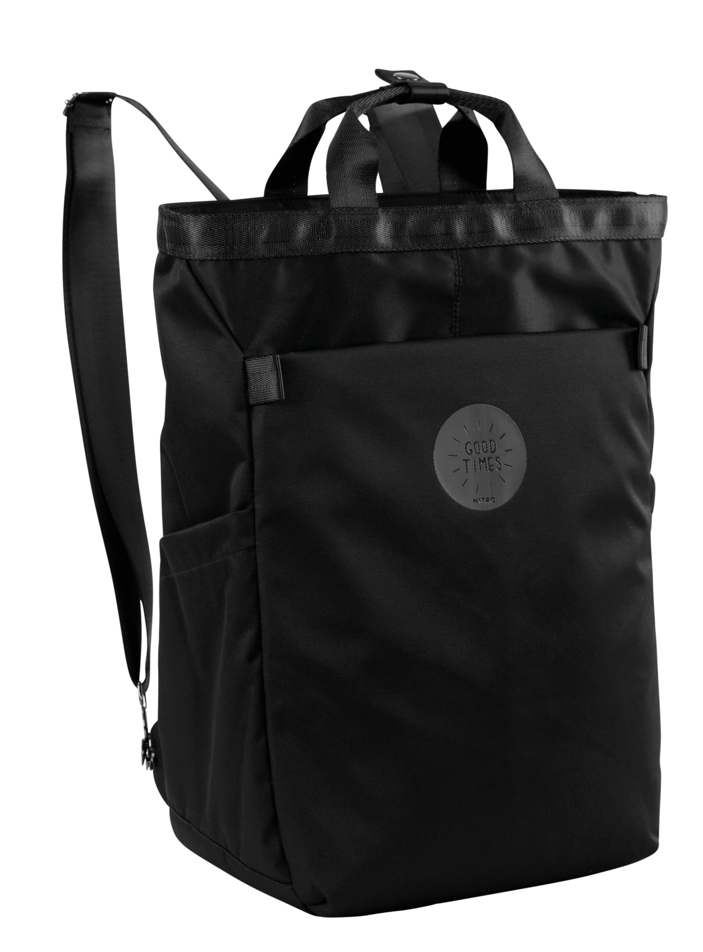 NITRO Backpack in Black: front