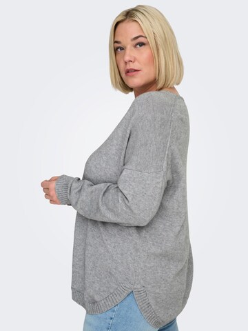 ONLY Carmakoma Sweater 'CARMargareta' in Grey