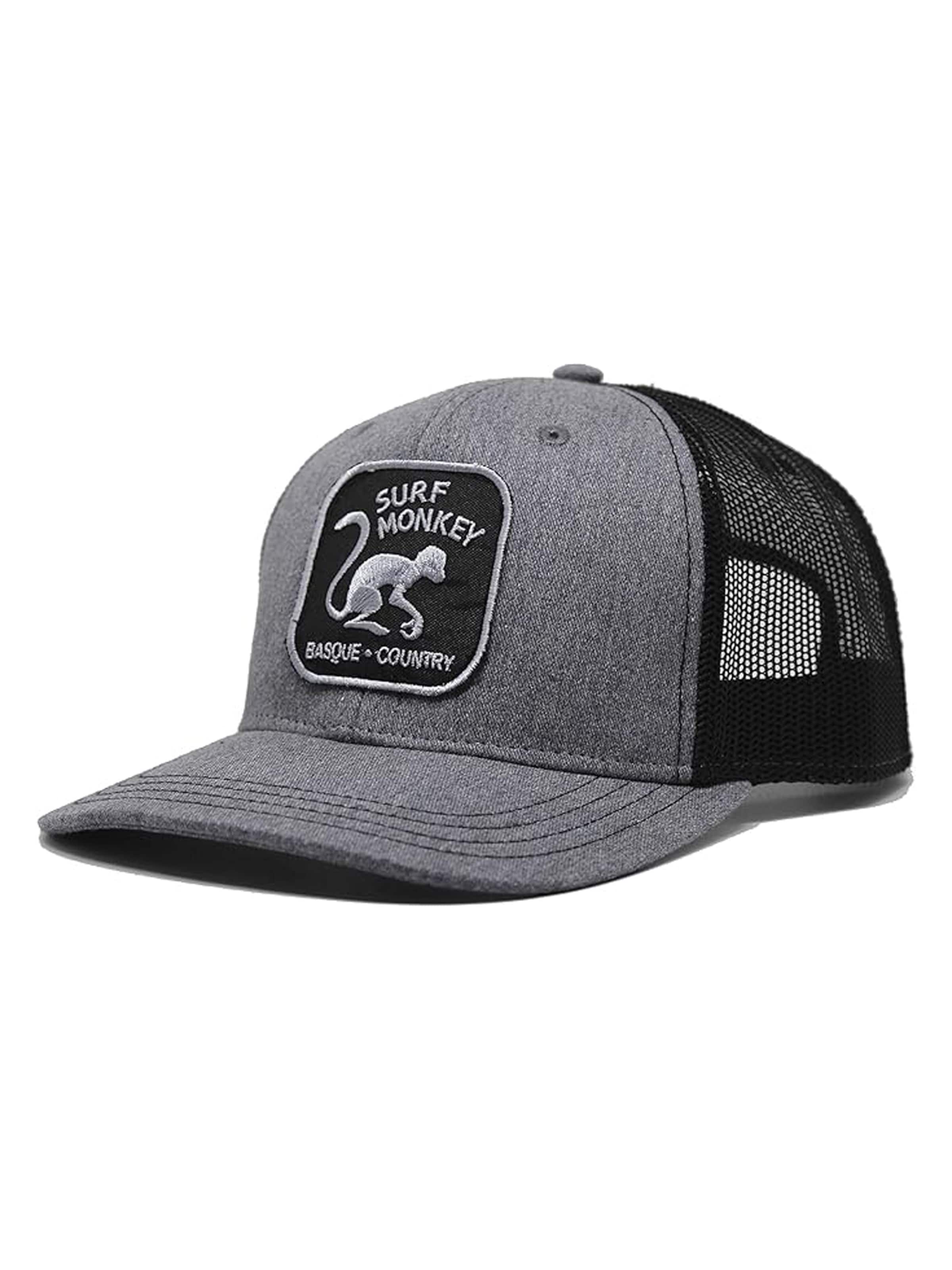 Surf Monkey - Gorra en gris: frente