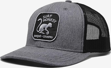 Surf Monkey Cap in Grey: front
