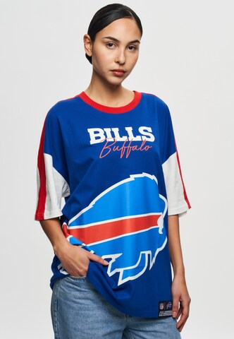 Recovered T-Shirt 'NFL Bills Buffalo Cut and Sew Oversized' in Blau