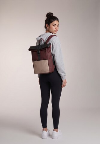 Emily & Noah Rucksack ' E&N Pessac RUE 09 ' in Rot: Vorderseite