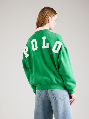 Polo Ralph Lauren Bluzka sportowa w kolorze zielony: przód