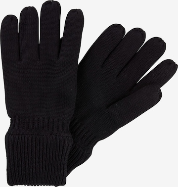 CAMEL ACTIVE Full Finger Gloves in Black: front