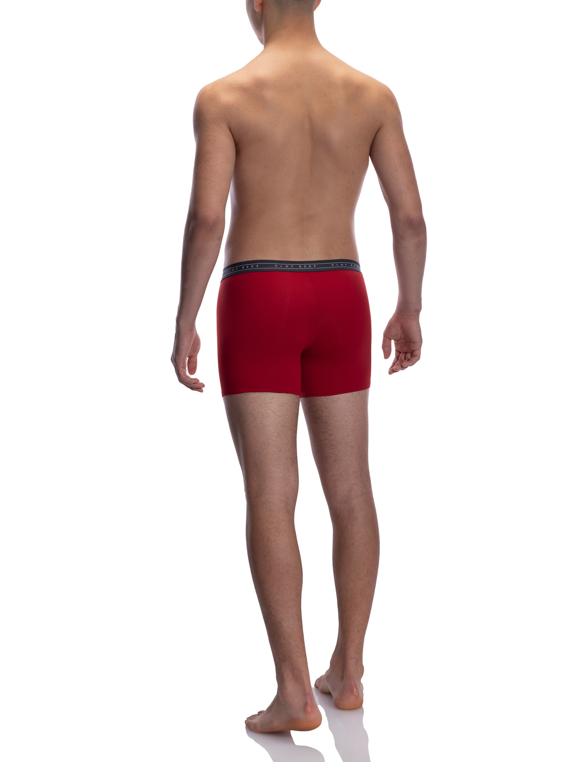 Olaf Benz - Calzoncillo boxer 'Retro RED 2059' en rojo