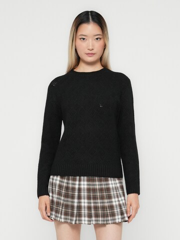 Pull-over 'JDYAMANDA' JDY en noir : devant