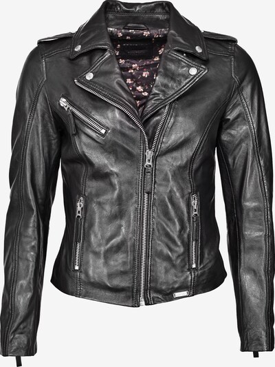 MUSTANG Lederjacke in schwarz, Produktansicht