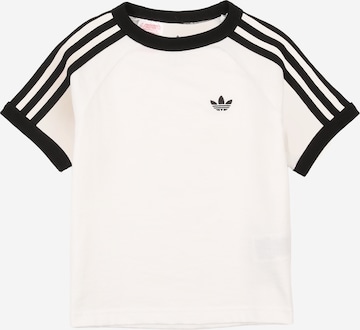 ADIDAS ORIGINALS Shirt in White: front