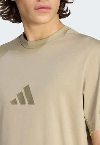 ADIDAS SPORTSWEAR Funktionsshirt 'Z.N.E' in Beige