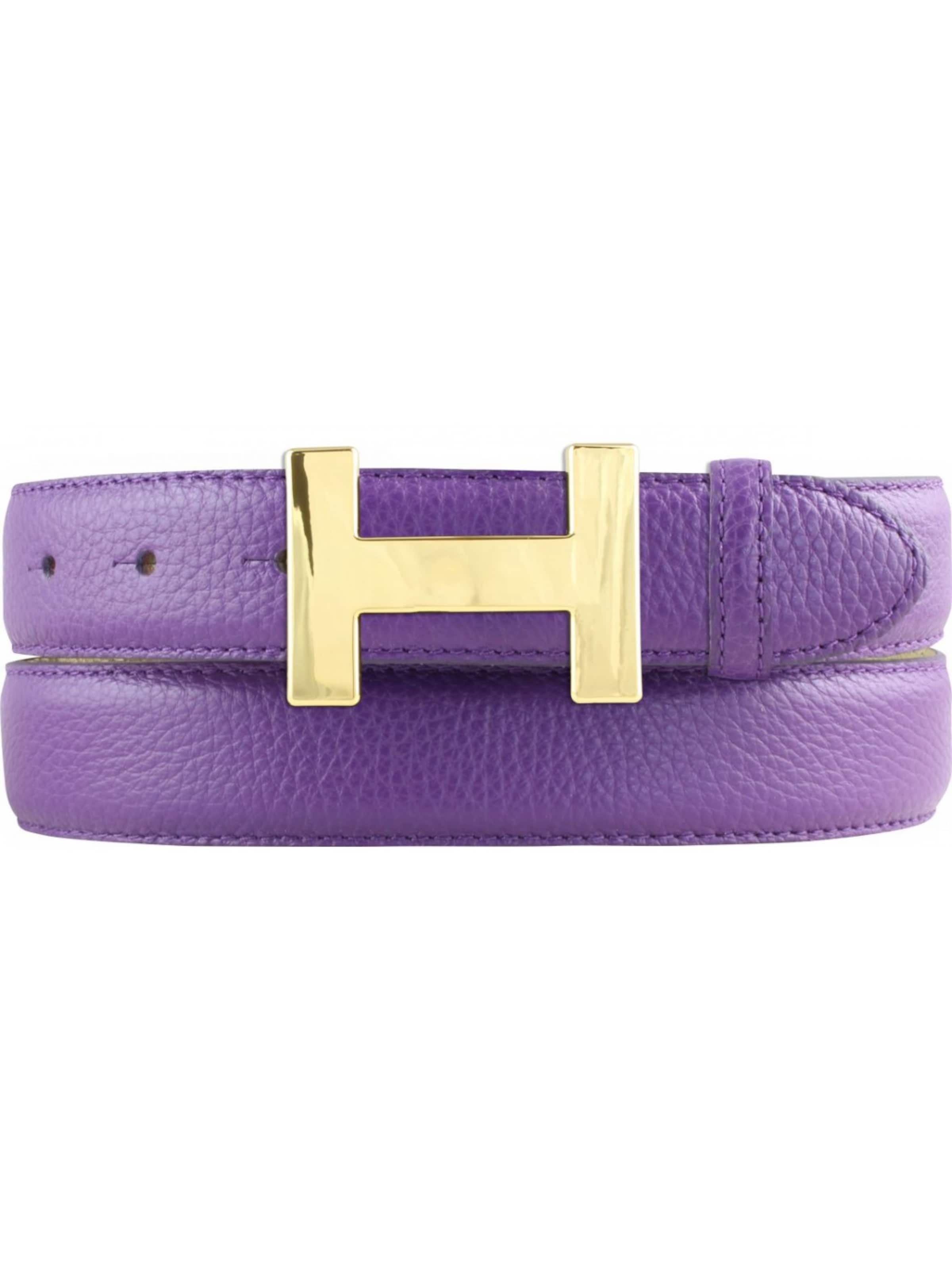BELTINGER Belt 'Hailey' in Purple: front