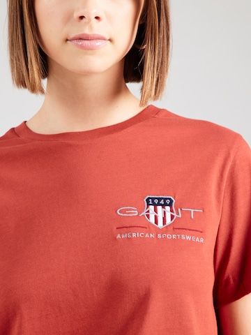 GANT T-Shirt in Rot