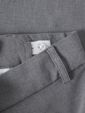 NAME IT - Pierna ancha Pantalón en gris