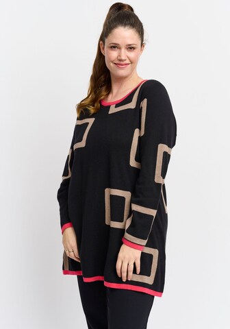 Pont Neuf Pullover in Schwarz: predná strana