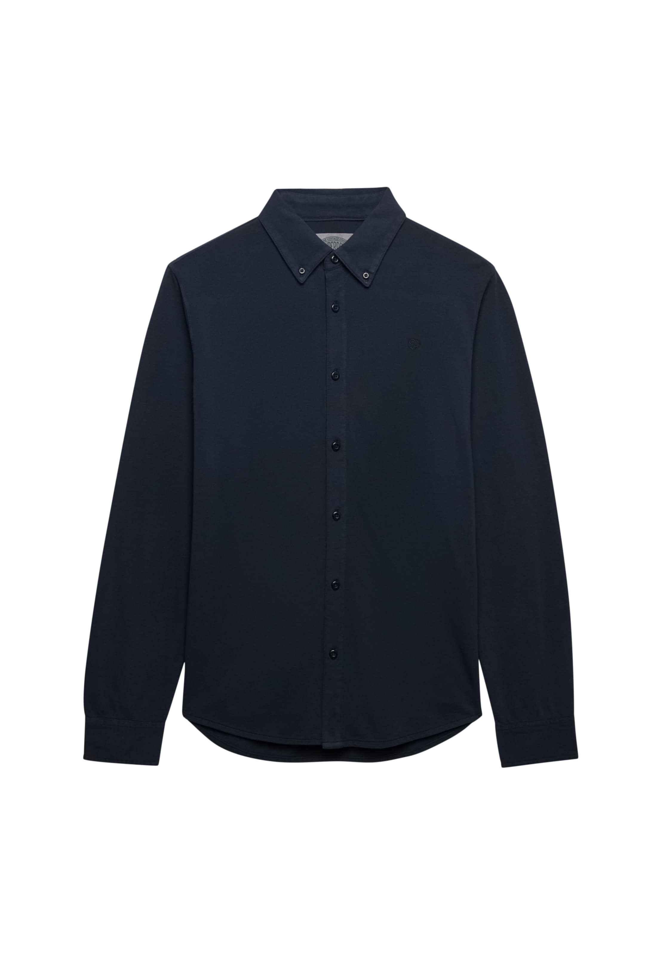 Coupe regular Chemise Superdry & Co en bleu : devant