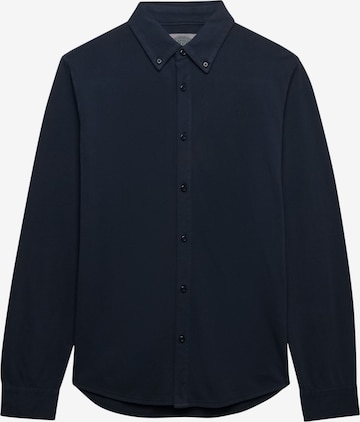 Coupe regular Chemise Superdry & Co en bleu : devant