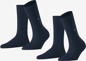 Chaussettes 'Everyday' BURLINGTON en bleu : devant