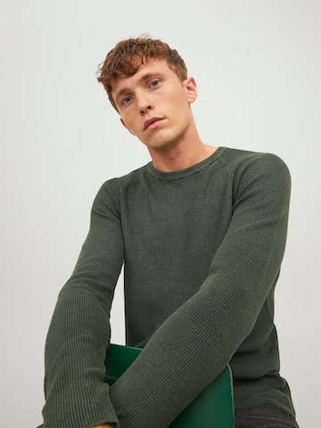 JACK & JONES Sweater 'Matt' in Green