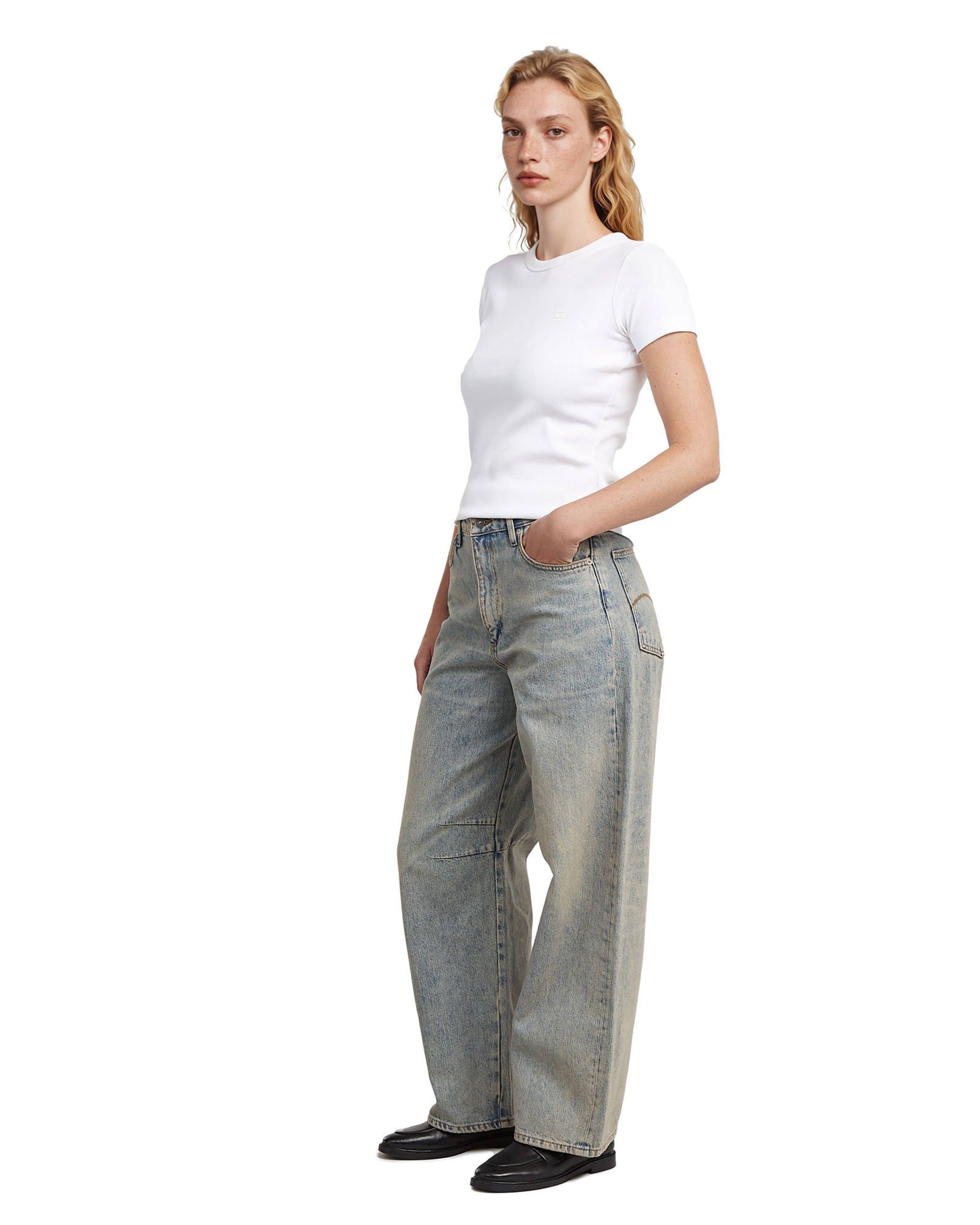 G-STAR Loosefit Jeans in Blauw