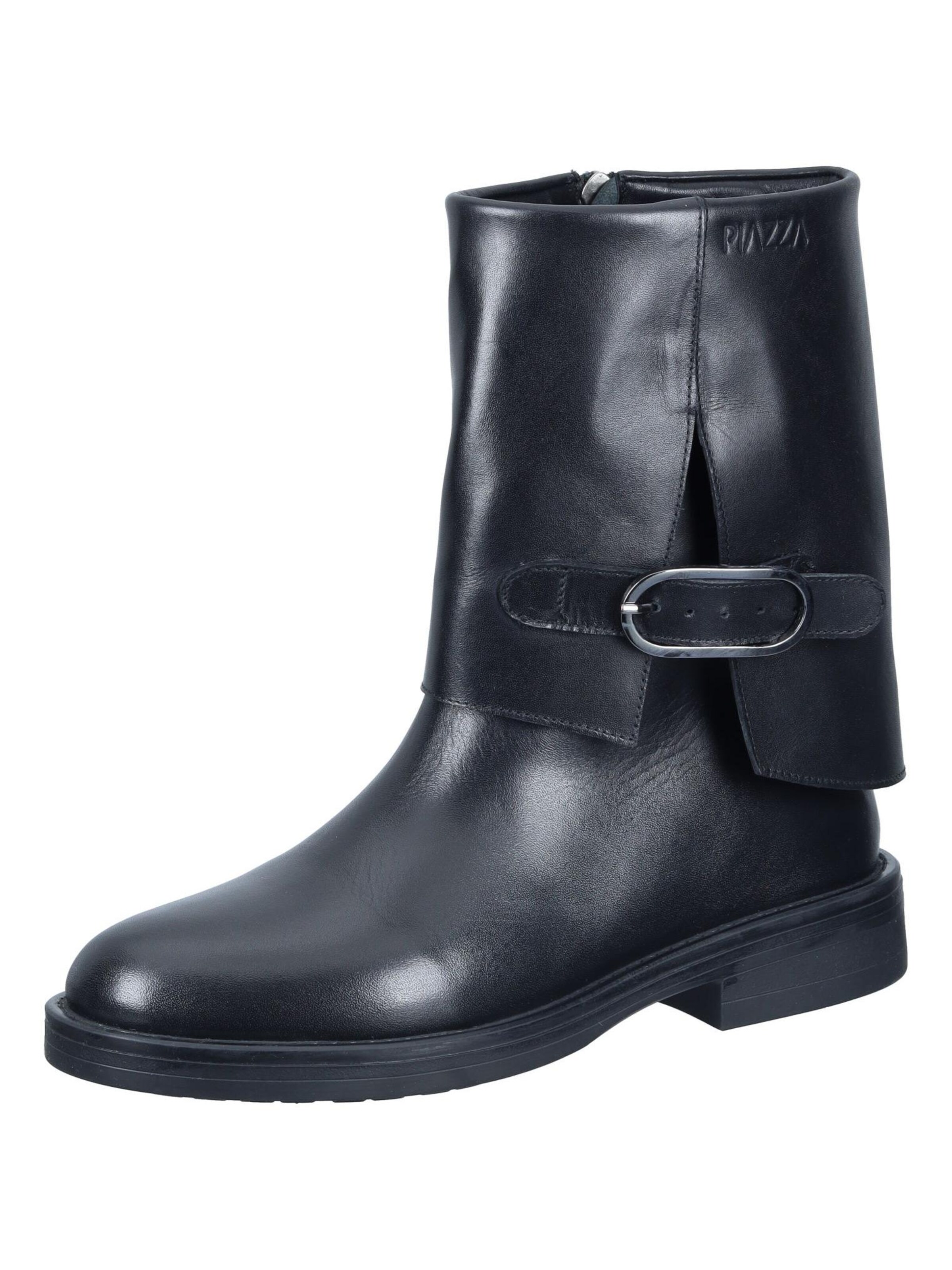 PIAZZA Ankle Boots in Black: front