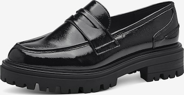 TAMARIS - Sapato Slip-on em preto: frente