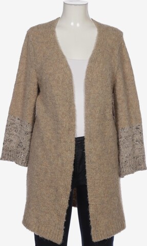 SEM PER LEI. Sweater & Cardigan in M in Brown: front