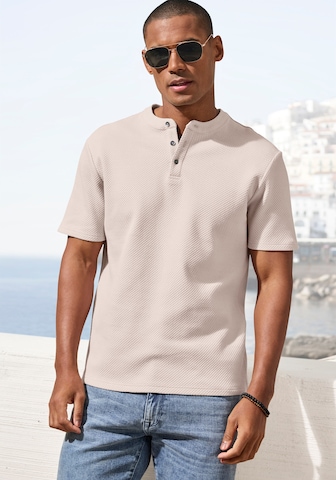 JOHN DEVIN T-Shirt in Beige
