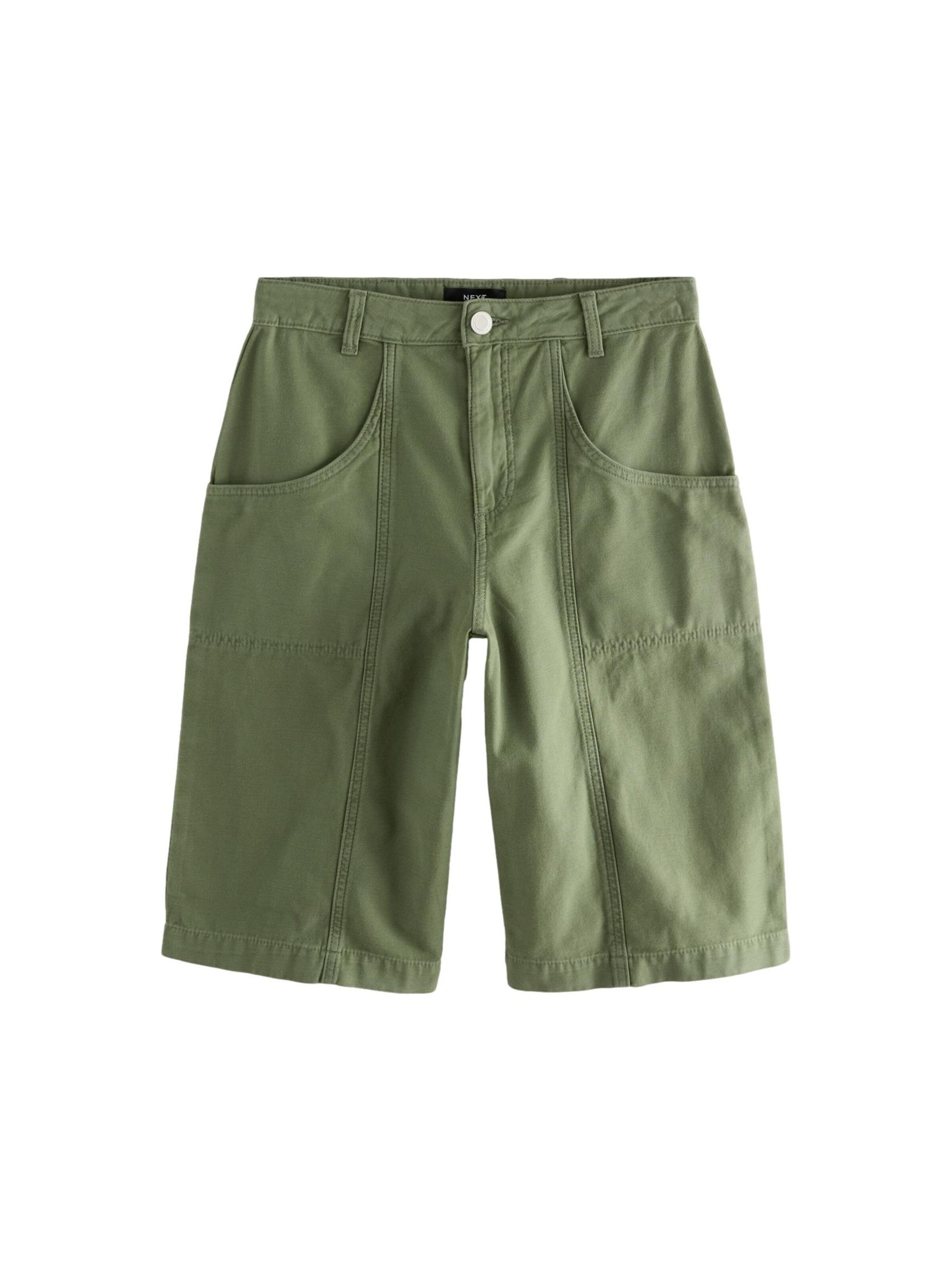 Next Loose fit Jeans in Green: front