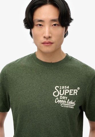 Superdry Shirt 'Copper' in Green