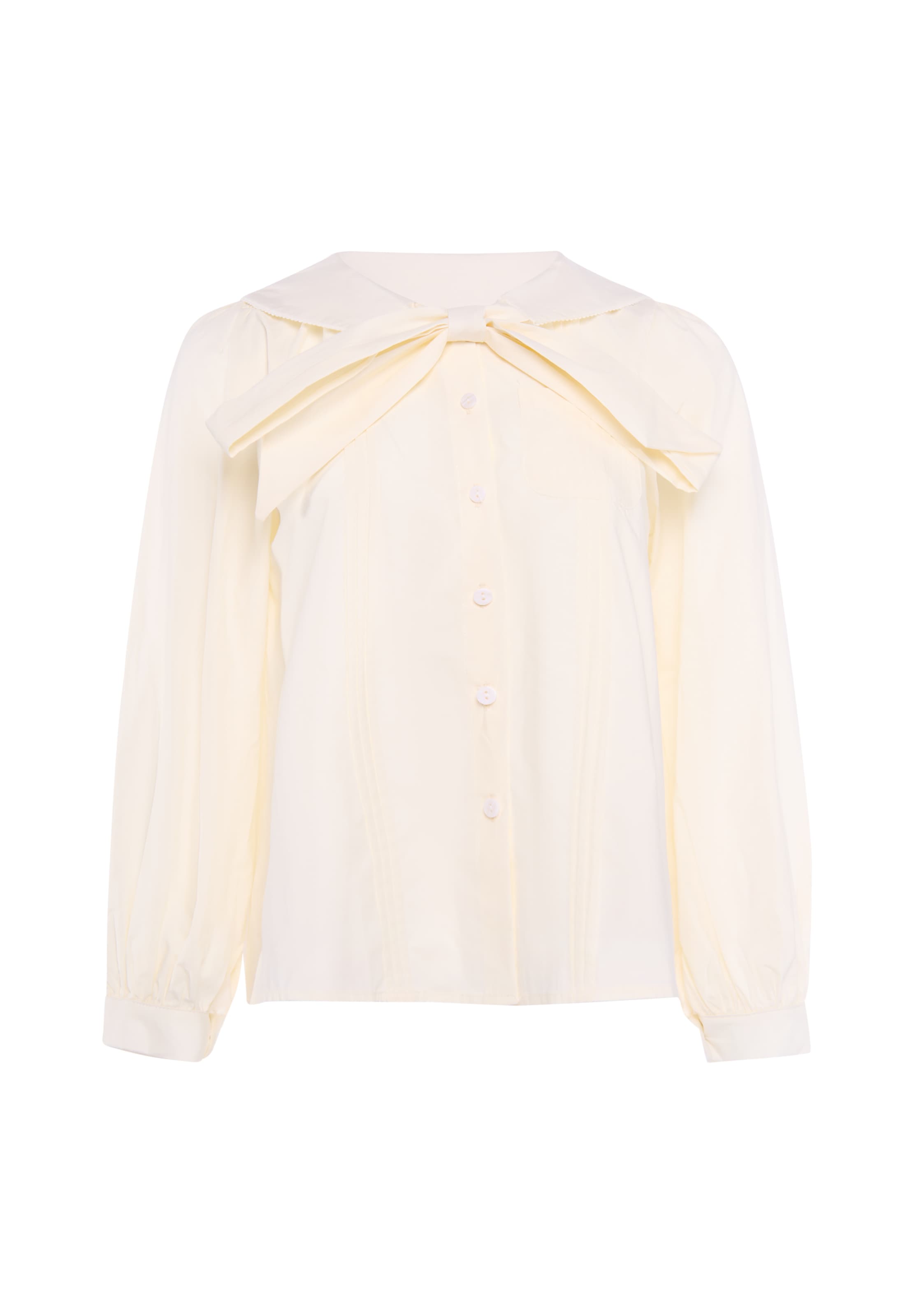 Usha Blouse in S in Cream, Item view
