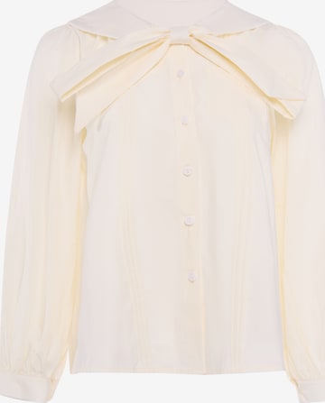 Usha Blouse in Beige: front