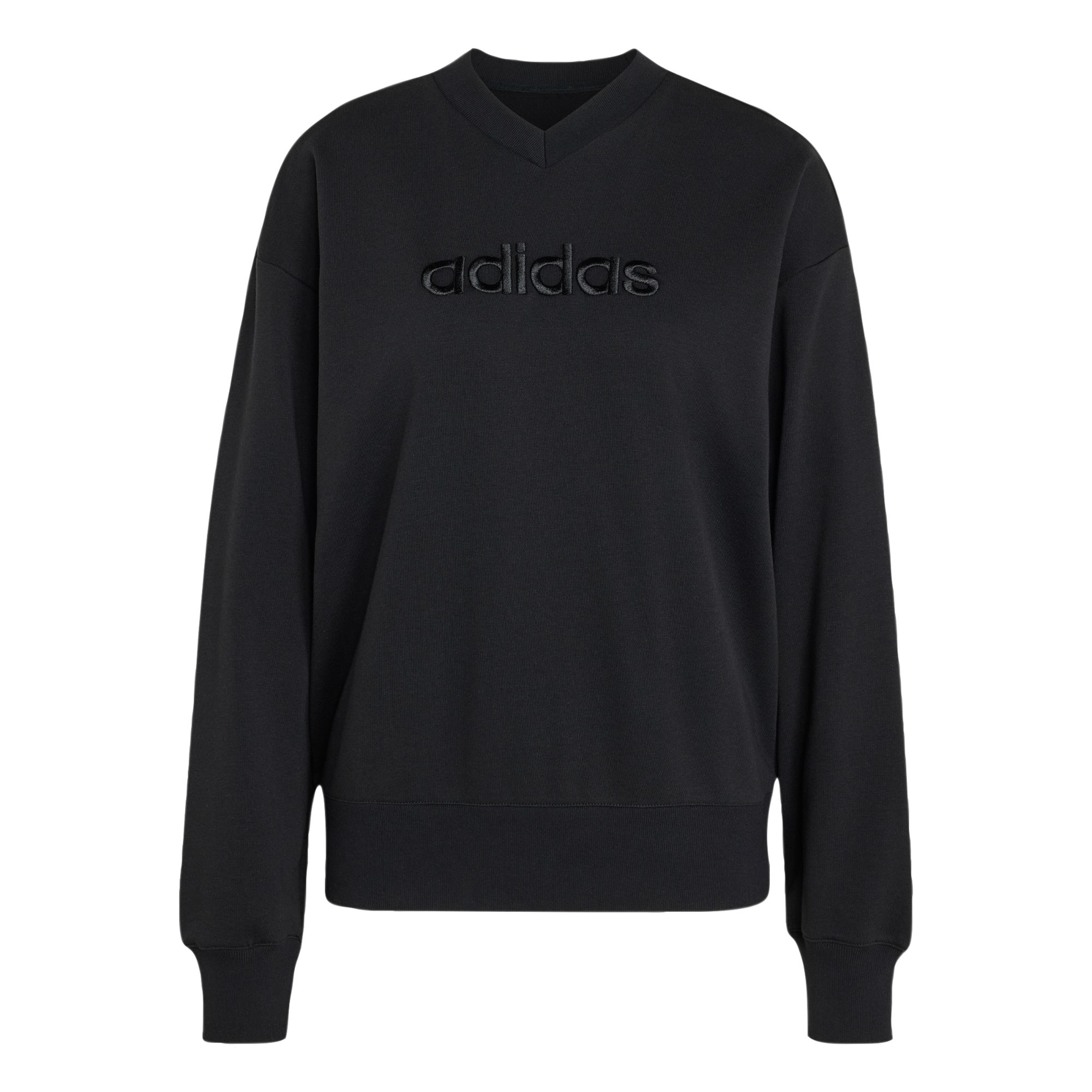 ADIDAS SPORTSWEAR Sportsweatshirt 'Seasonal Essentials' in schwarz, Produktansicht