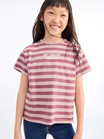 MANGO KIDS Shirt 'LEADER' in Pink: front