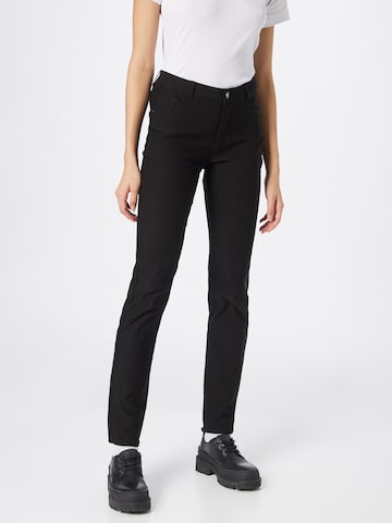 Freequent Slim fit Pants 'ADINA' in Black: front