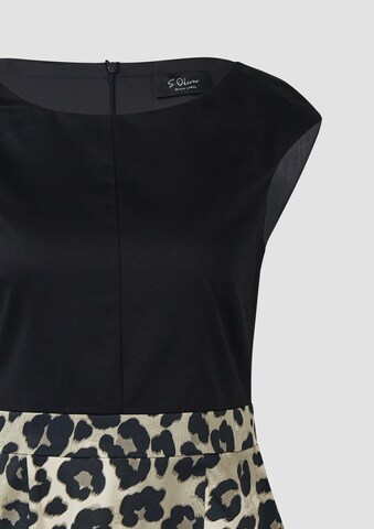 s.Oliver BLACK LABEL Sukienka w kolorze czarny
