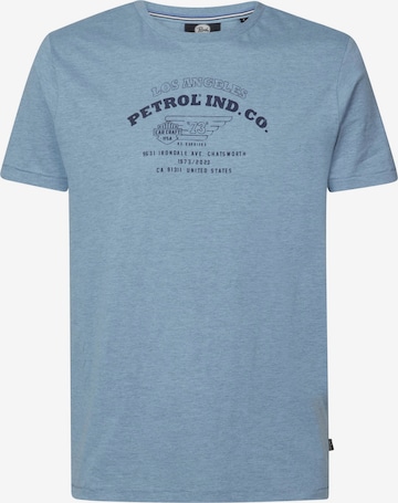 Petrol Industries Tričko 'Irondale' – modrá: přední strana