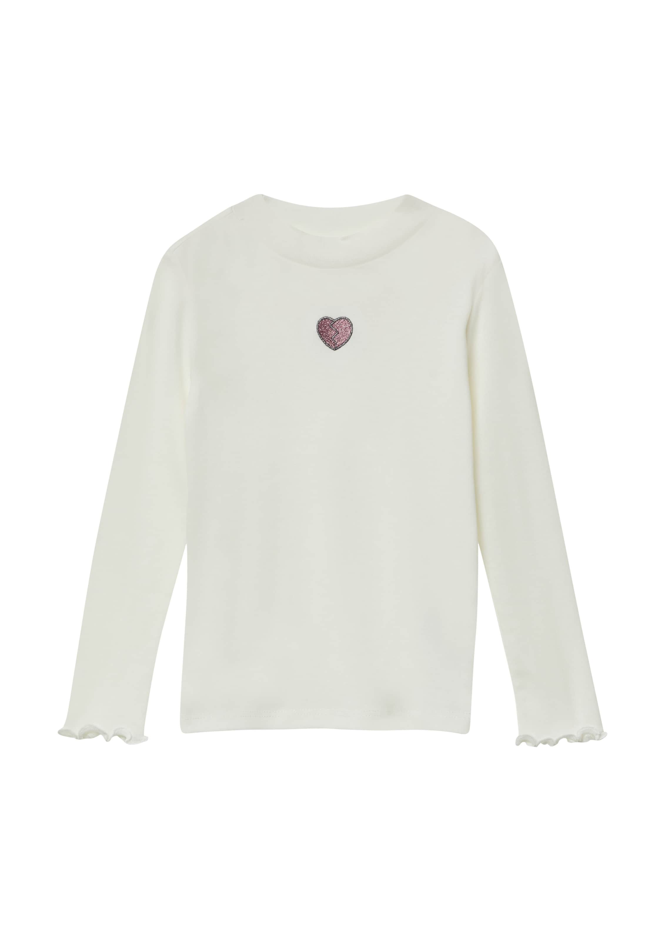 T-Shirt s.Oliver en blanc : devant