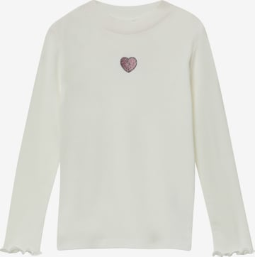 T-Shirt s.Oliver en blanc : devant