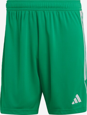 ADIDAS PERFORMANCE Regular Sportbroek 'Tiro 23 League' in Groen: voorkant