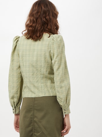 24COLOURS Blouse in Groen