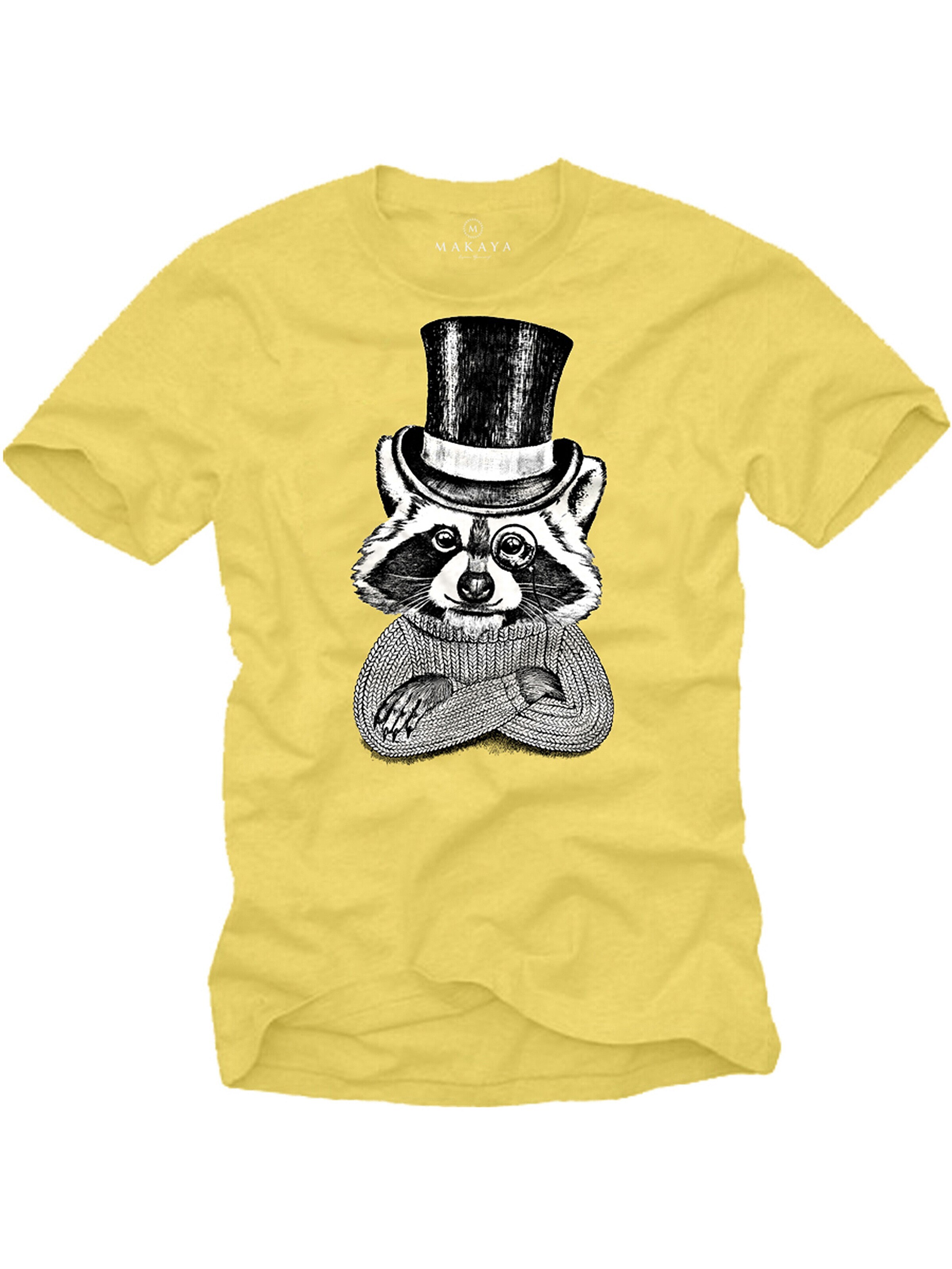 MAKAYA Shirt in Yellow: front