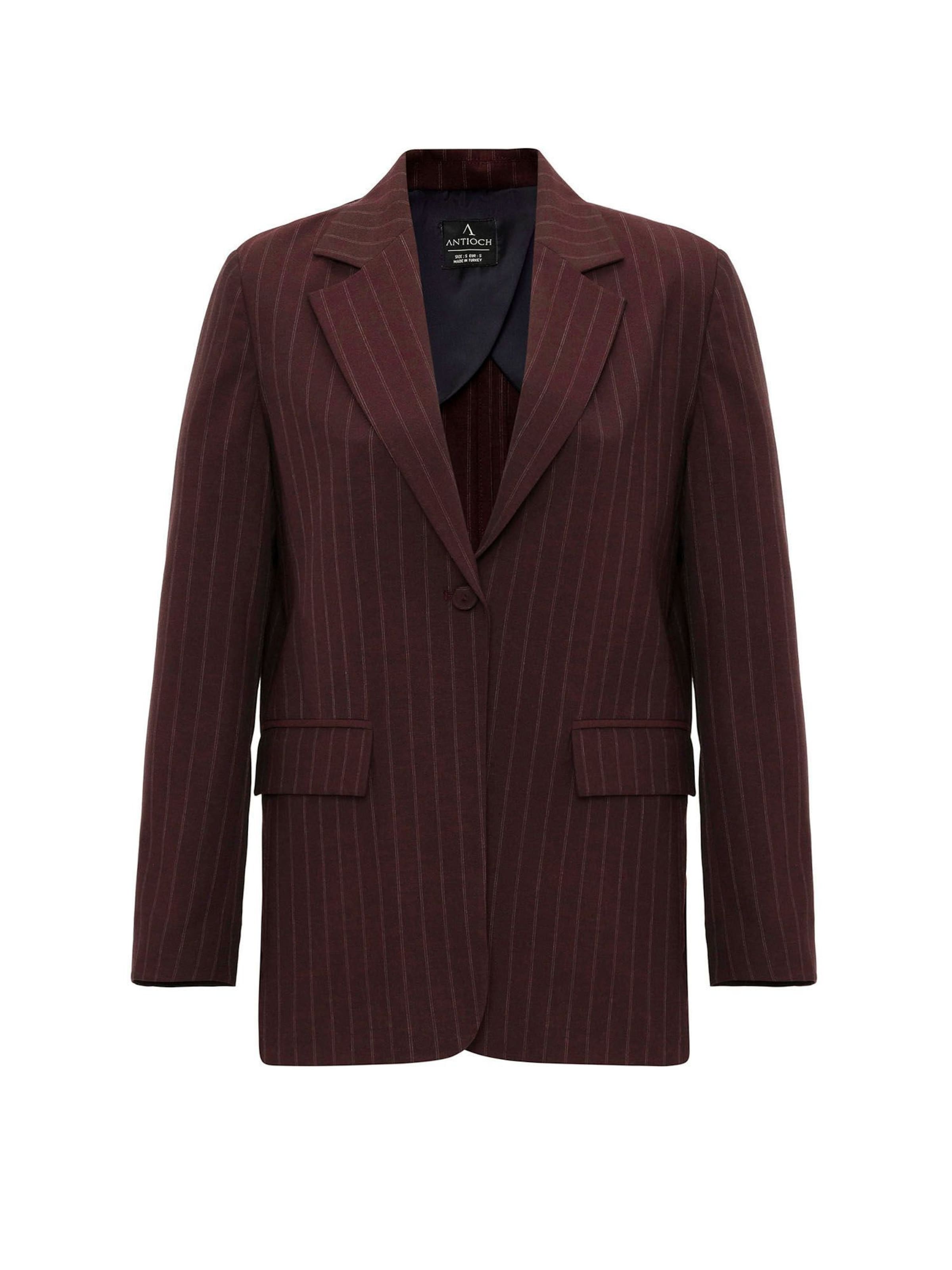 Antioch - Blazer em vermelho: frente