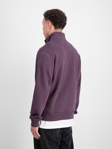 ALPHA INDUSTRIES Свитшот в Лиловый