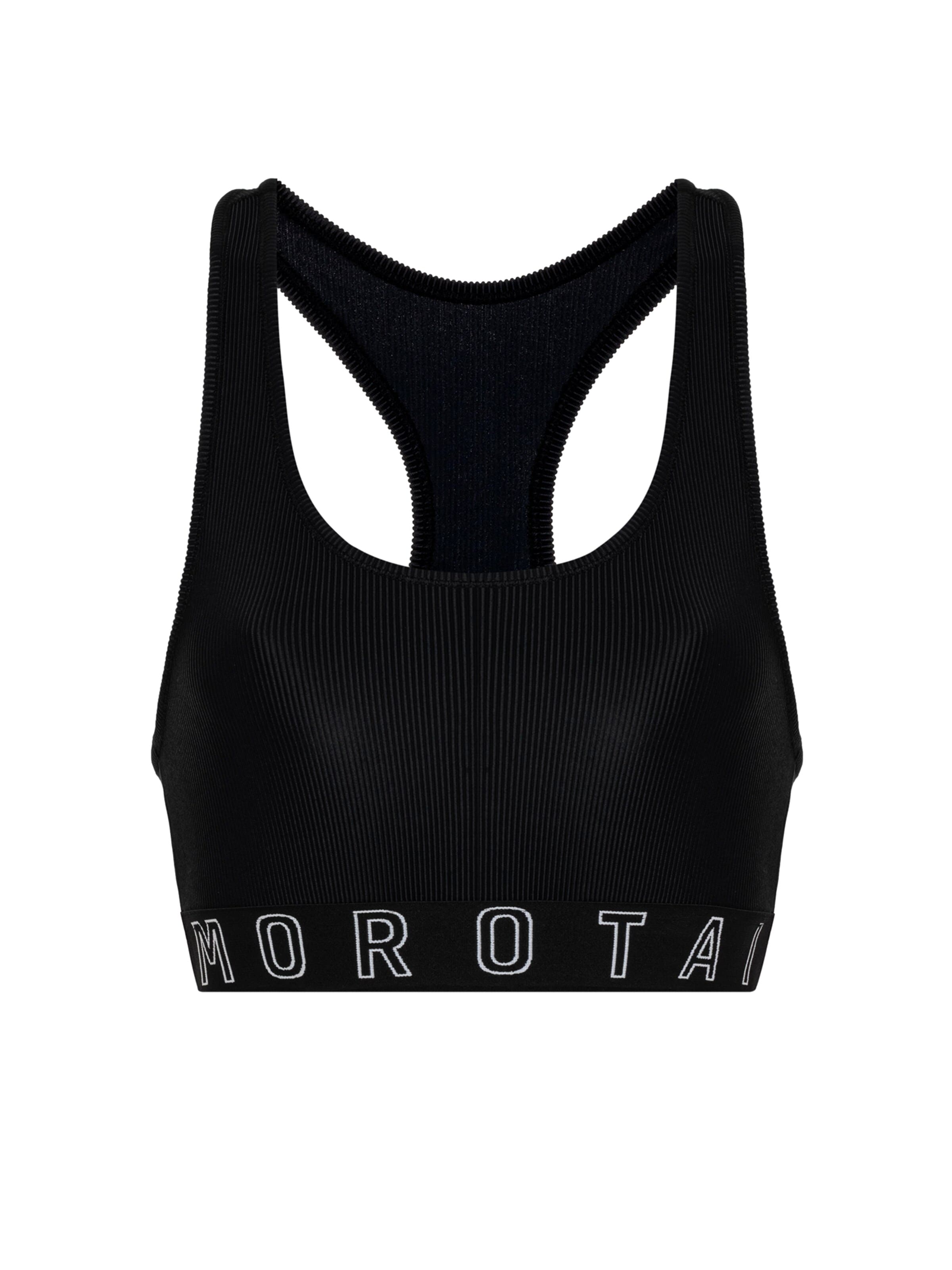 Medium Support Soutien-gorge de sport 'ENERGY' MOROTAI en noir : devant