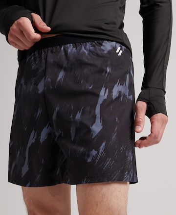 Superdry Pants 'Run Race' in Black: front
