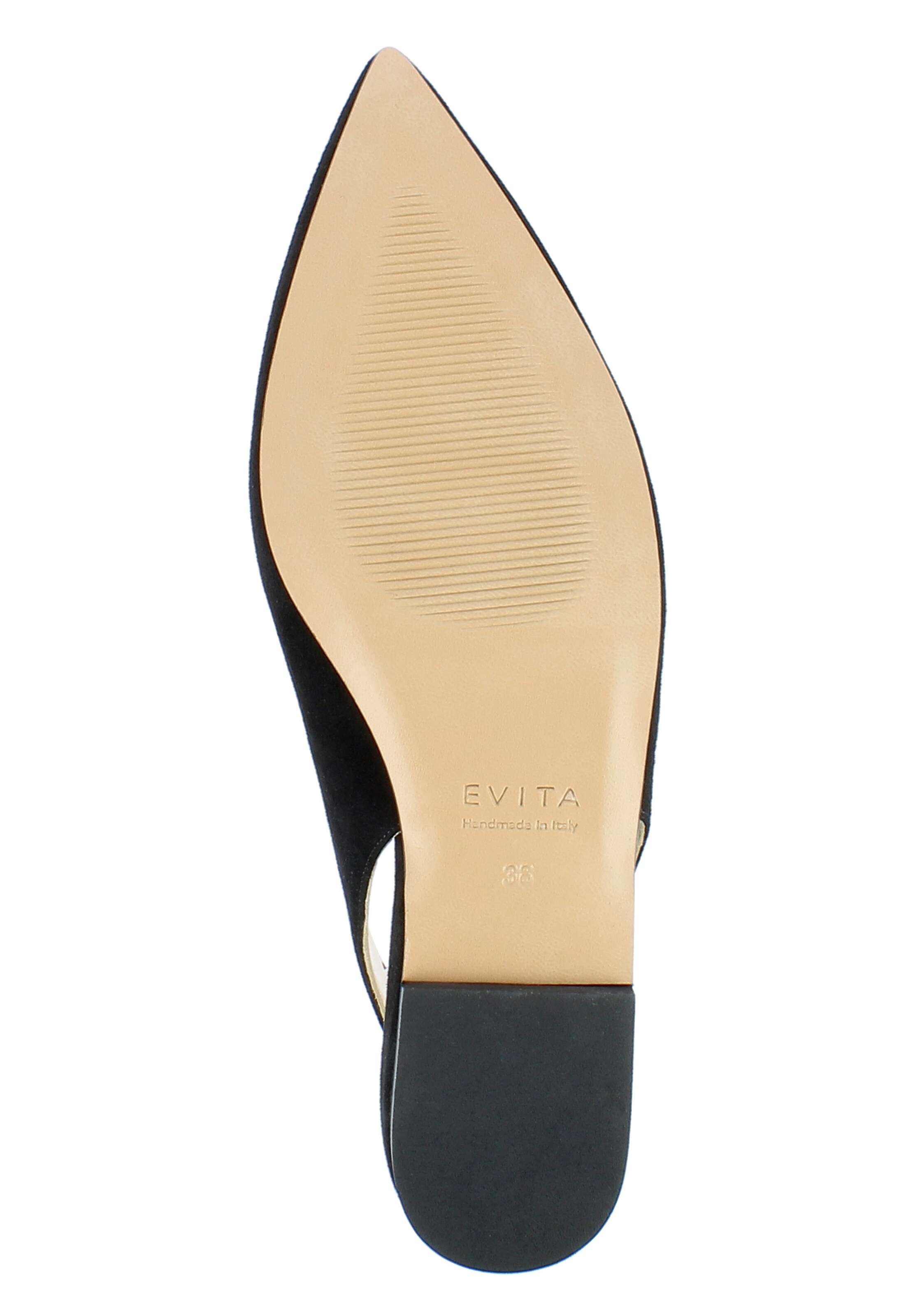 EVITA Damen Sling Pumps FRANCA in Schwarz