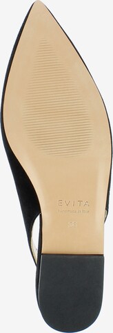 EVITA Damen Sling Pumps FRANCA in Schwarz